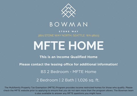 Floor plan for 2 beds, 2 baths